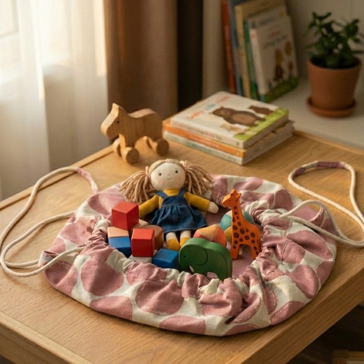 Pink Dotty Play Nest