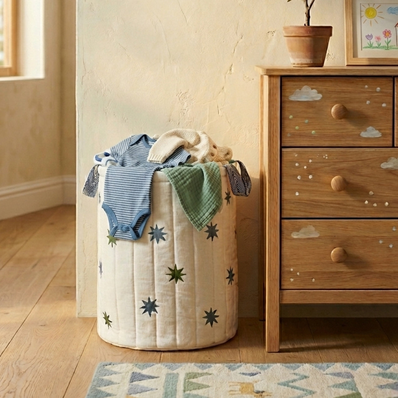 Blue Star Bin