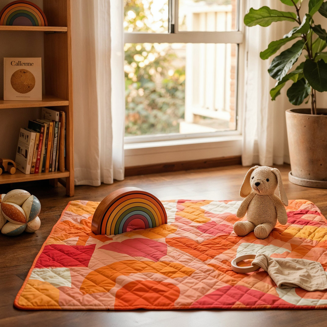 Peach Play Mat